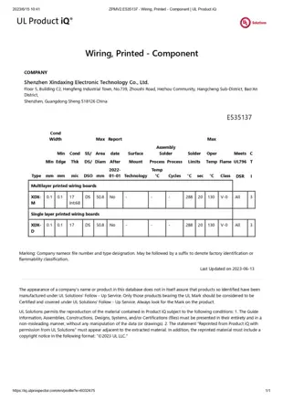 Zertifizierung