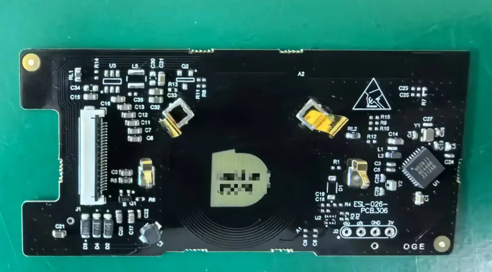 2,66-Zoll-Elektroniketikett Elektronische Regaletiketten PCB 2,4 GHz f&uuml;r elektronische Regaletiketten von Supermarktketten