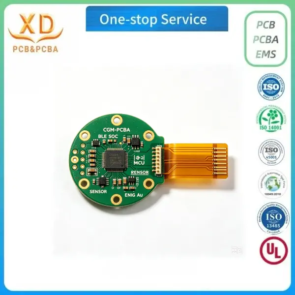CGM PCBA-Baugruppe &ndash; Hersteller von medizinischen PCBAs f&uuml;r kontinuierliche Glukosemonitore